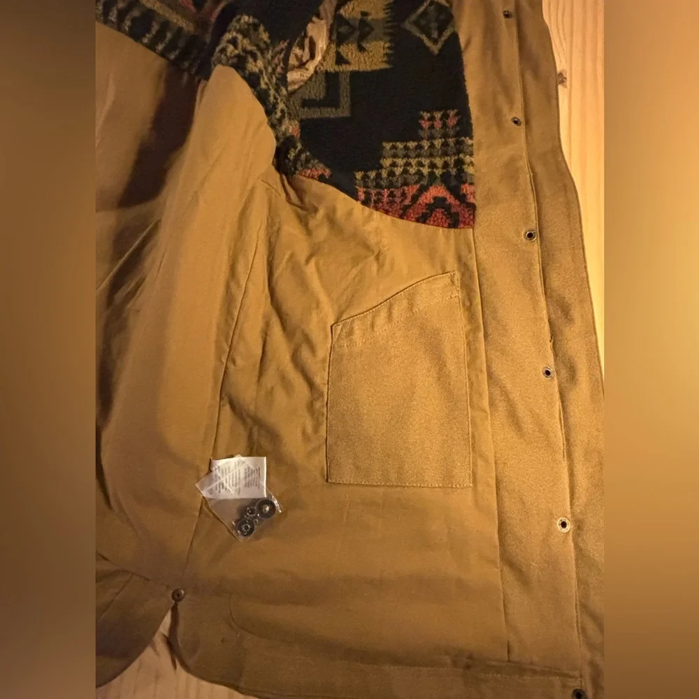 Pendleton Women's Marias Canvas Cord Trim Parka (NWT) - Picture 12 of 15